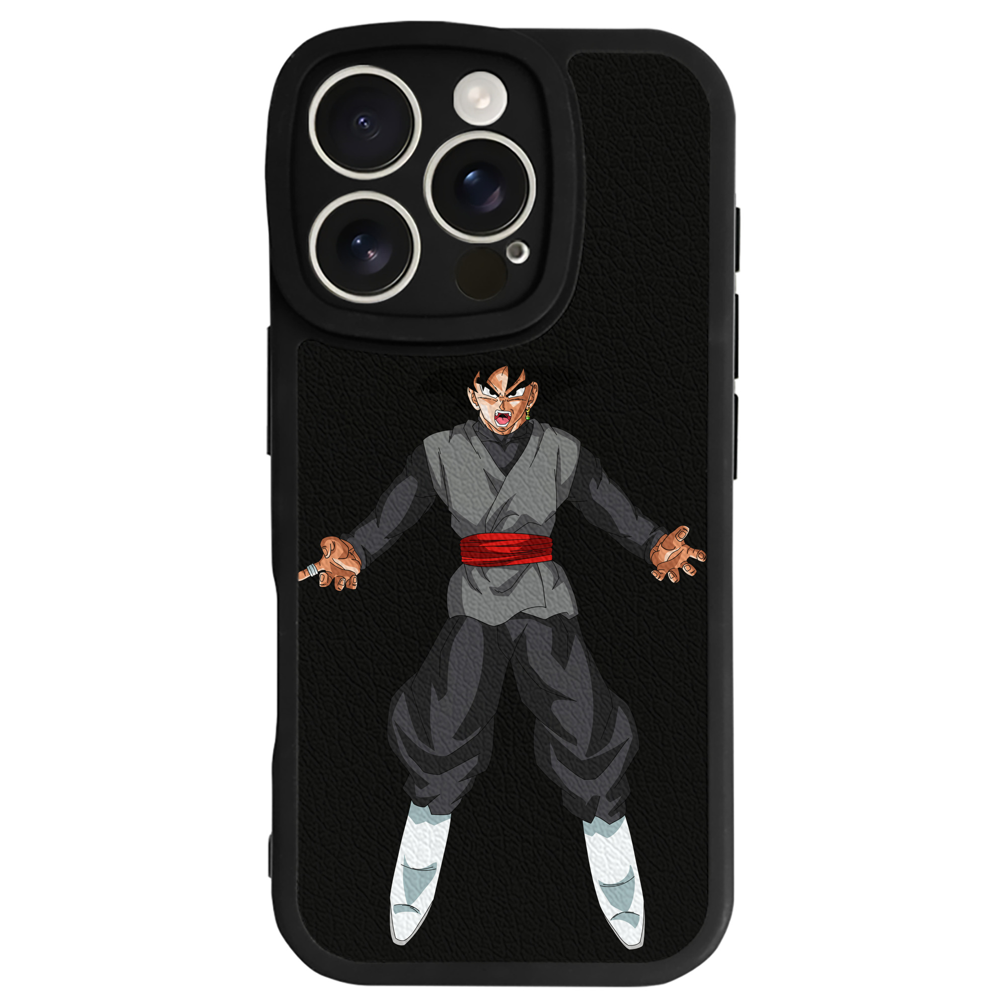 （画像用） ドラゴンボール ベジータ四世（Bejīta Yonsei）DRAGON BALL Vegeta IV 【iPhone 16シリーズ対応】シリコンスマホケース（レザー調） 材質：シリコン
